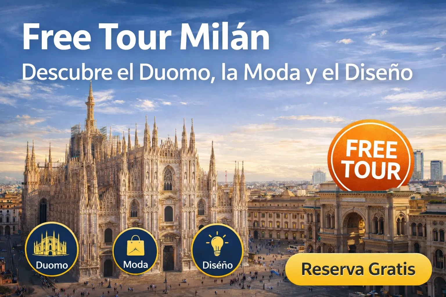 Free Tour Milán: Descubre el Duomo, la Moda y el Diseño en la Capital Italiana
