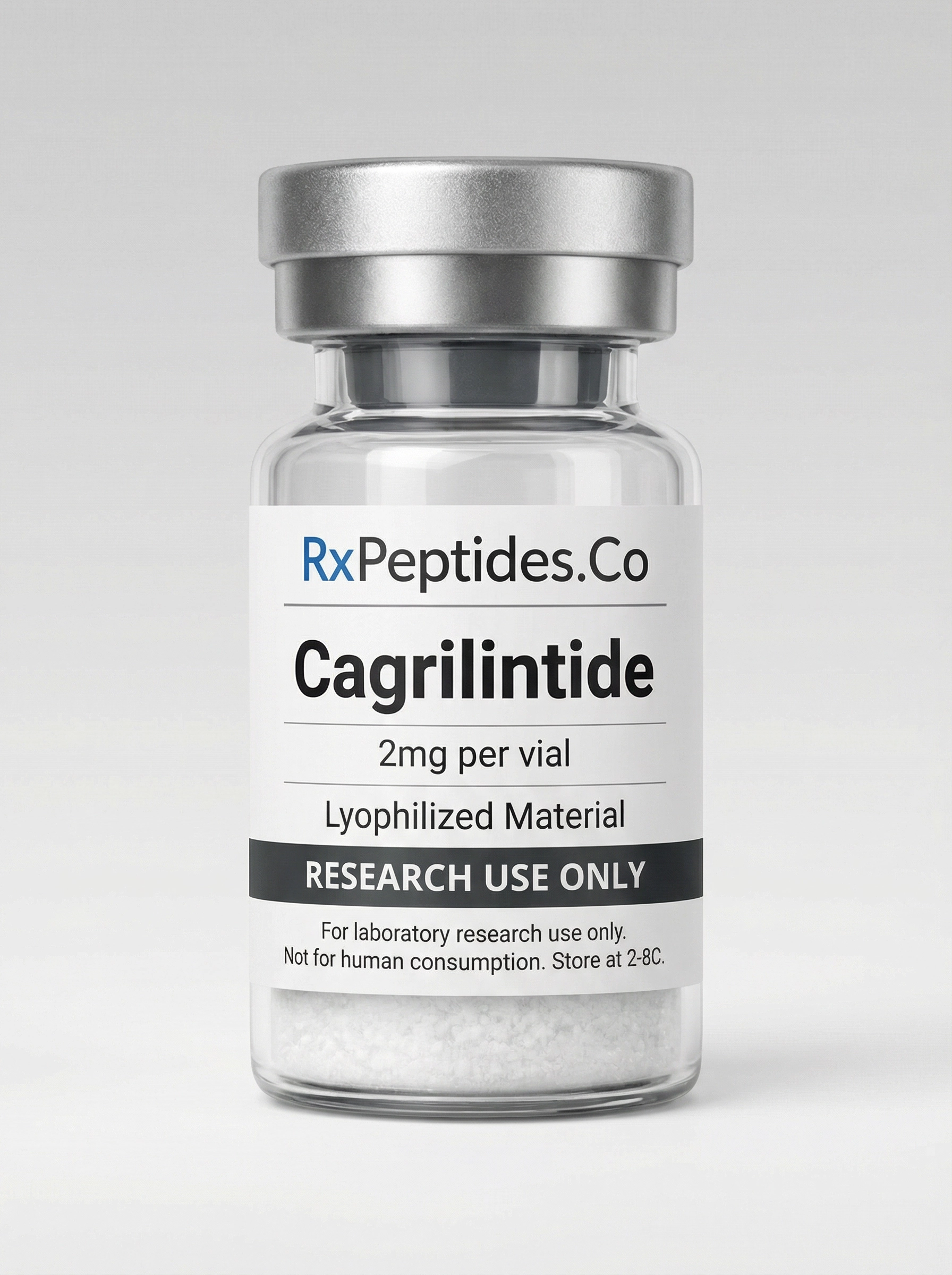 Cagrilintide 10 mg research peptide vial - 10 mg lyophilized
