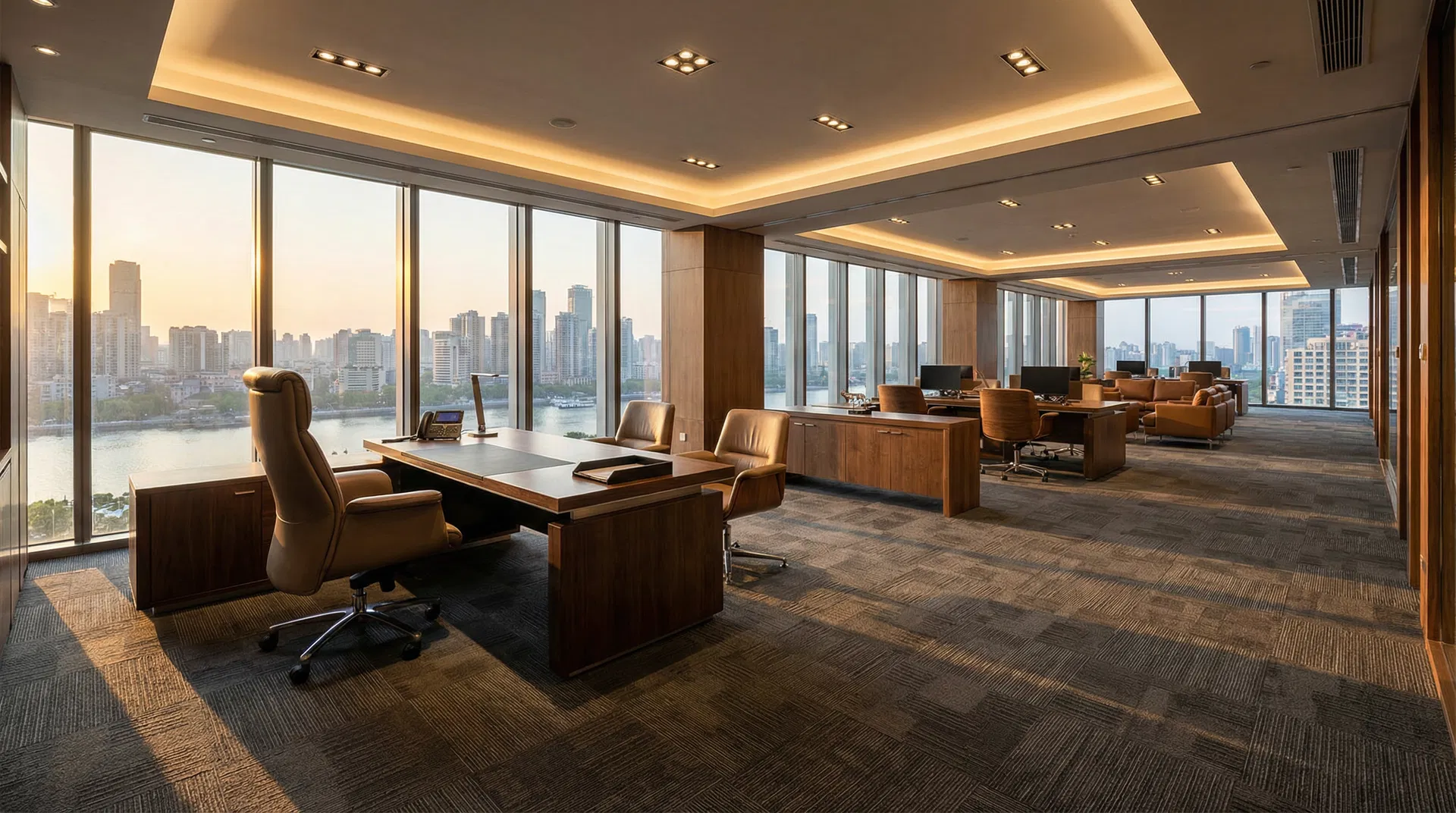 現代辦公空間商用地毯