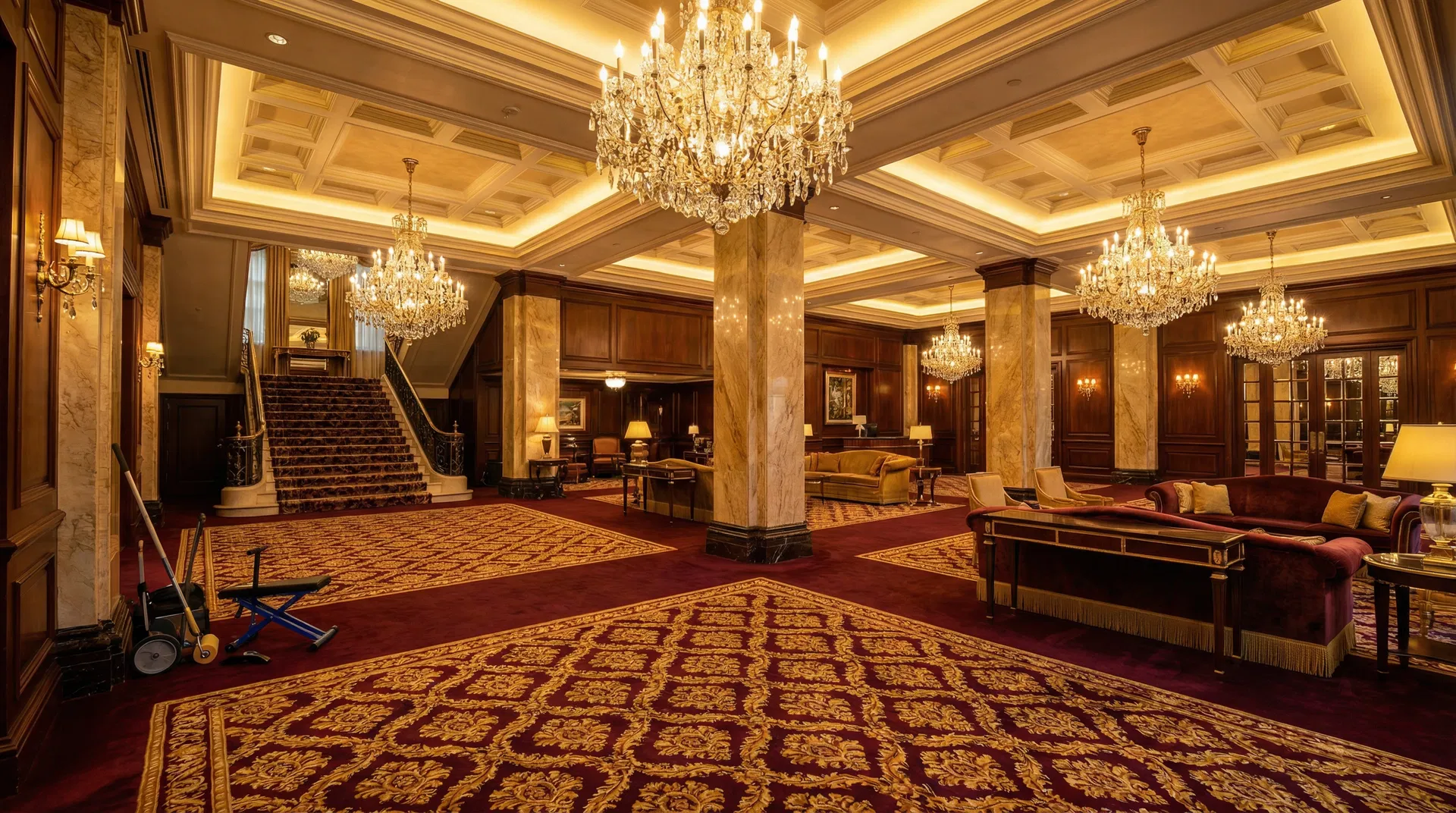 五星級飯店大廳