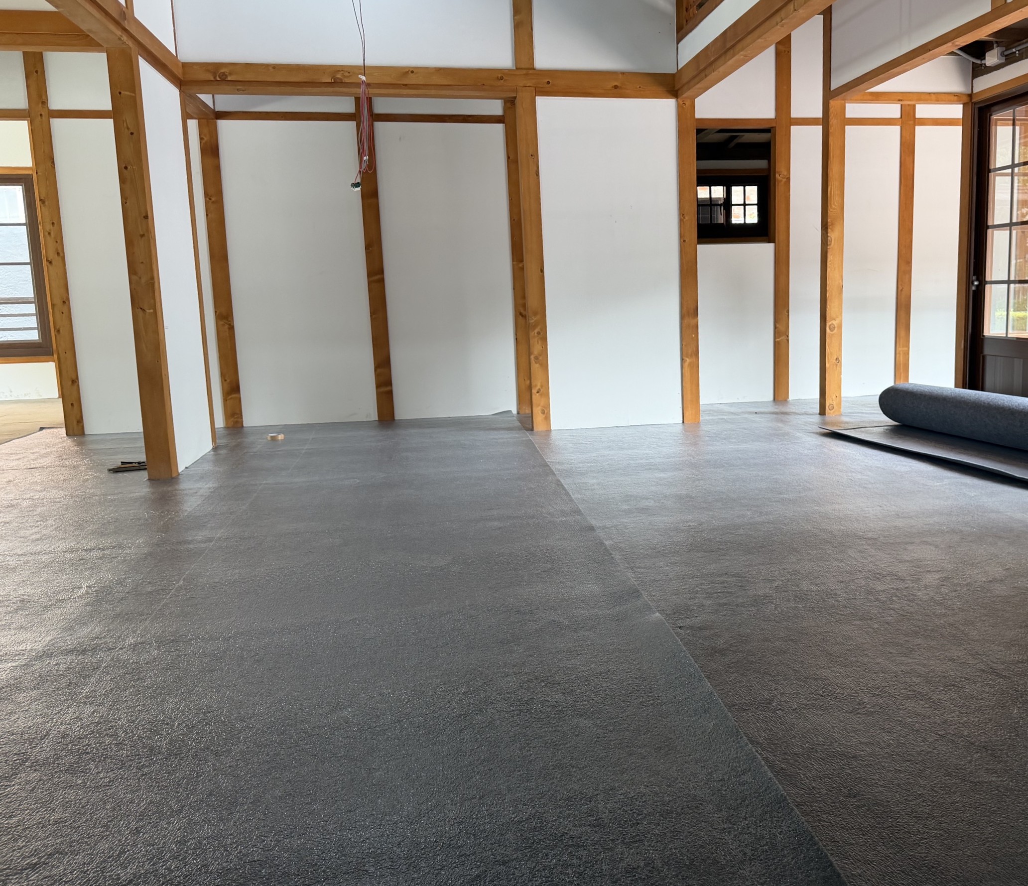 台北市金華街光在錦町 | 展覽地毯 施工前
