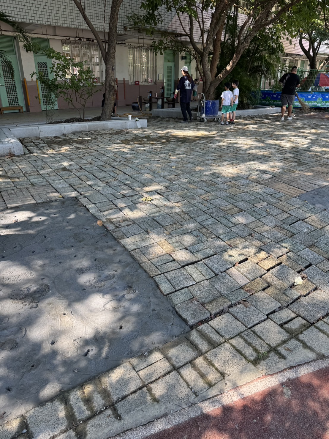 台北師大附小|人工草皮 施工前