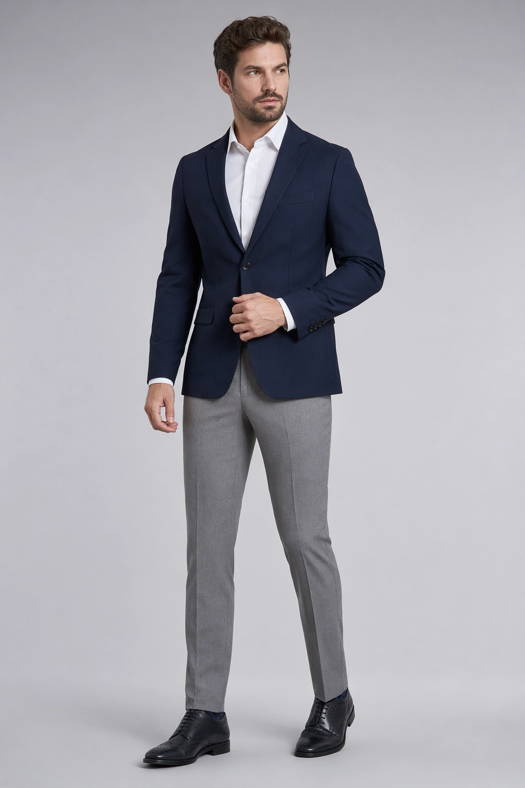 Navy Blazer Look
