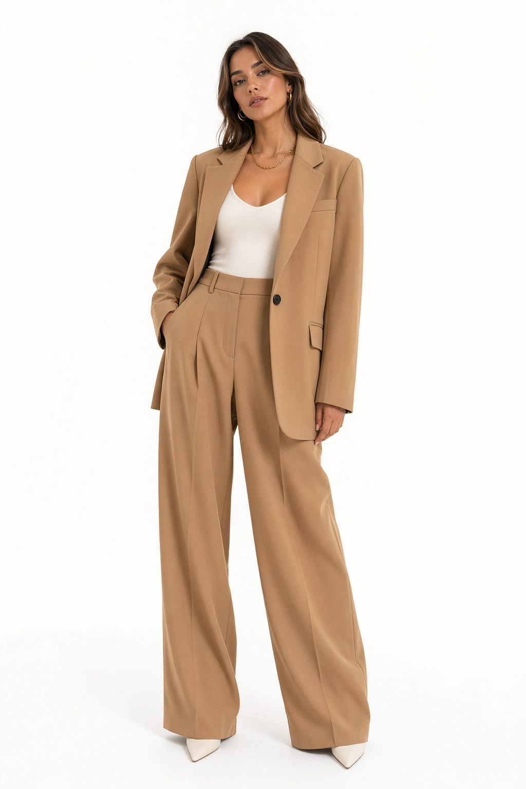 Camel monochrome co-ord