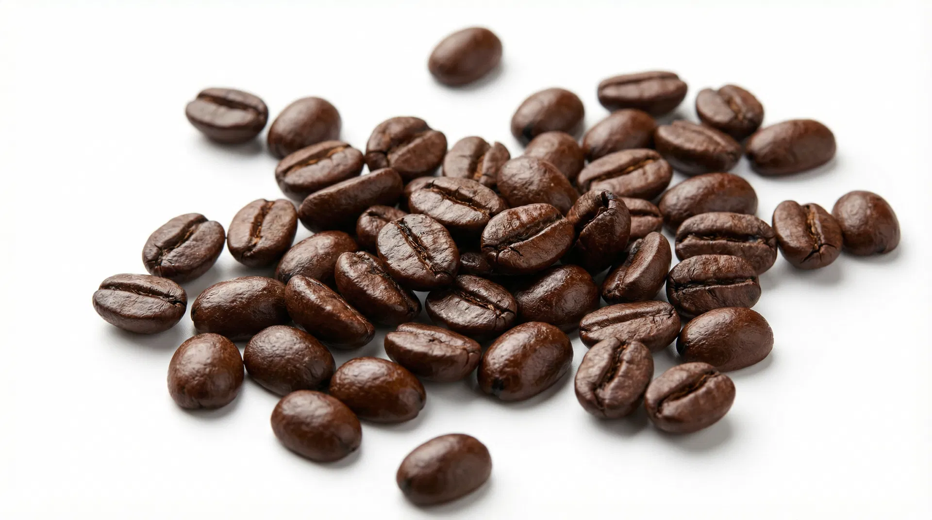Roasted coffee beans