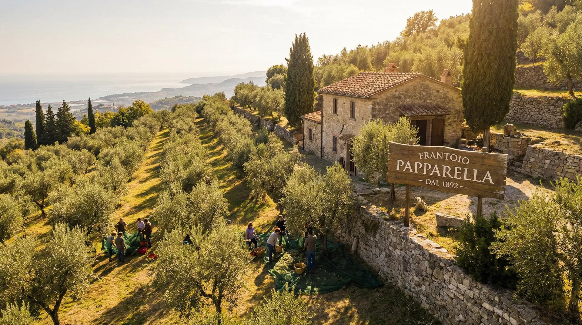Frantoio Papparella olive oil farm