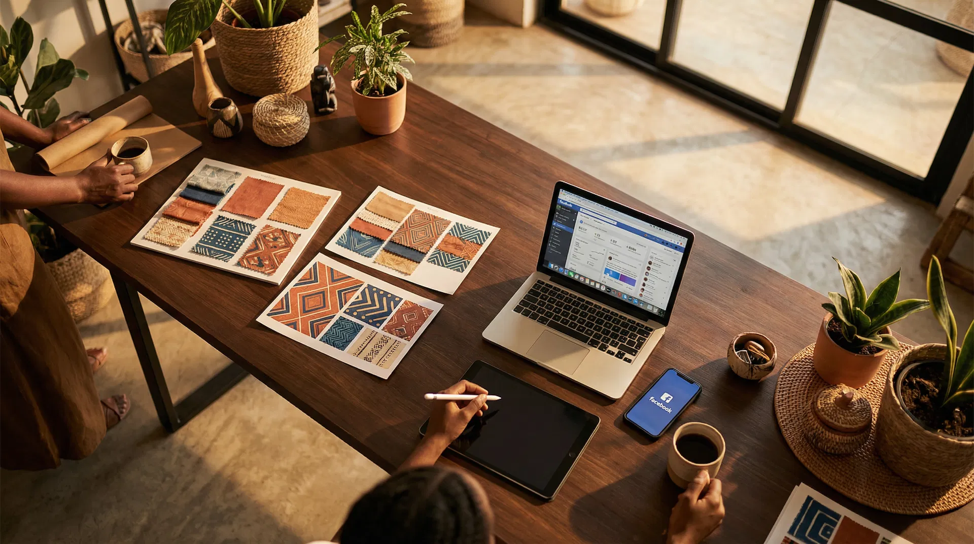 Espace de travail créatif à Abidjan