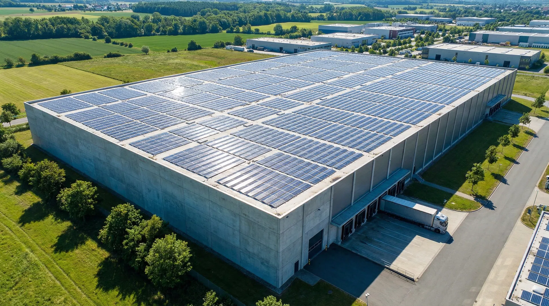 Wie Unternehmen ungenutzte Dachflächen in eine sichere Einnahmequelle verwandeln