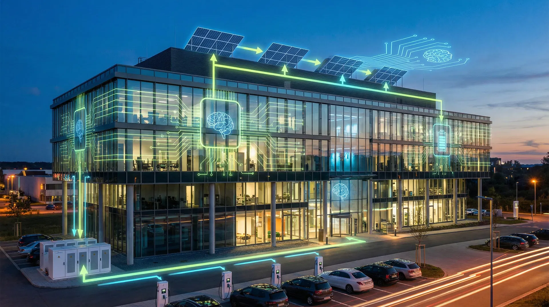 Das Gebäude denkt mit: Wie KI unser Energiemanagement in Frickenhausen verändert