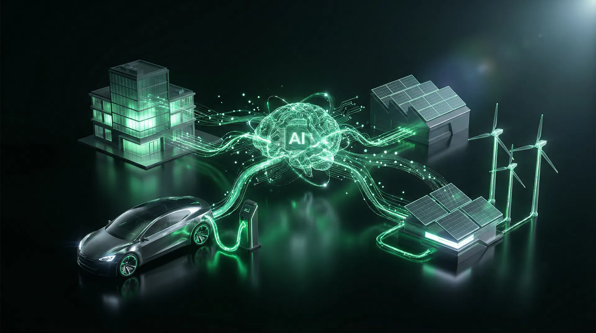 Energie-Ökosystem: Gebäude, Mobilität, Erzeugung und KI
