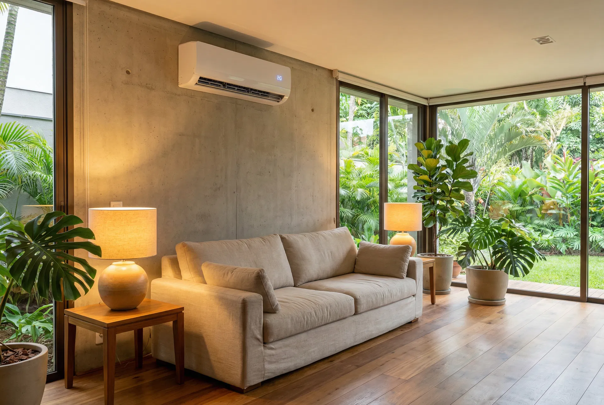 Ambiente climatizado com conforto