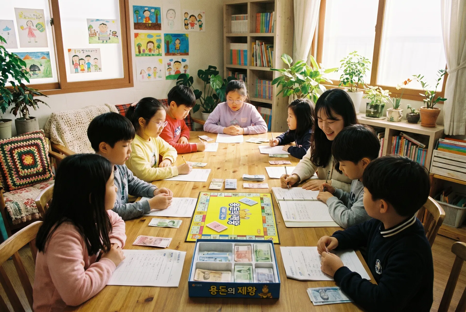 소규모 그룹 활동 - 용돈 관리 학습