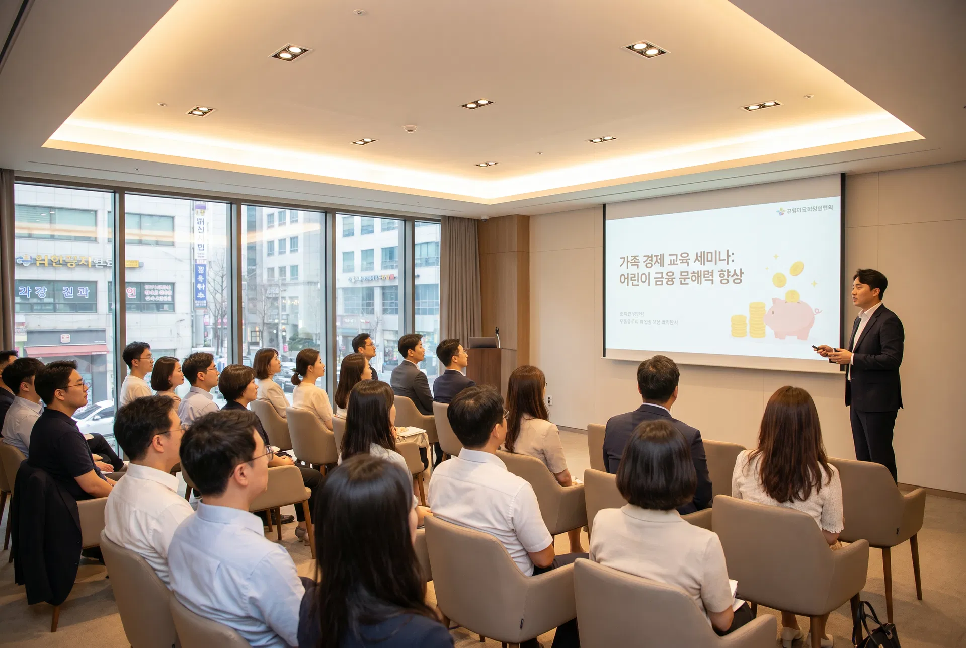 학부모 세미나 - 가족 경제 교육 방법 강의