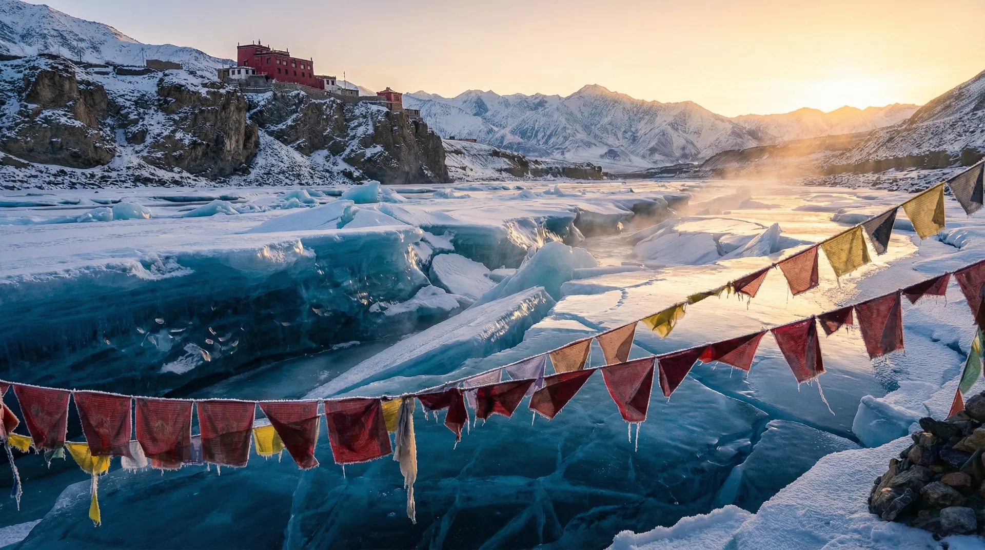 Ladakh — Desert Dunes & Peaks