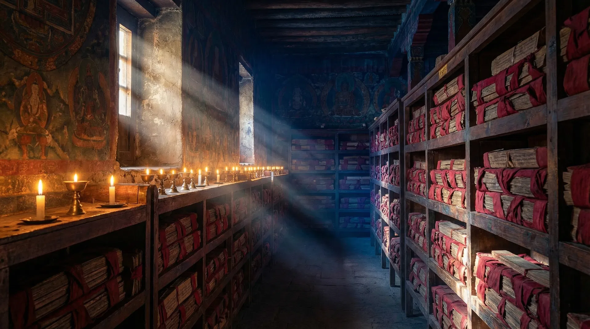Ladakh — Monk in Meditation