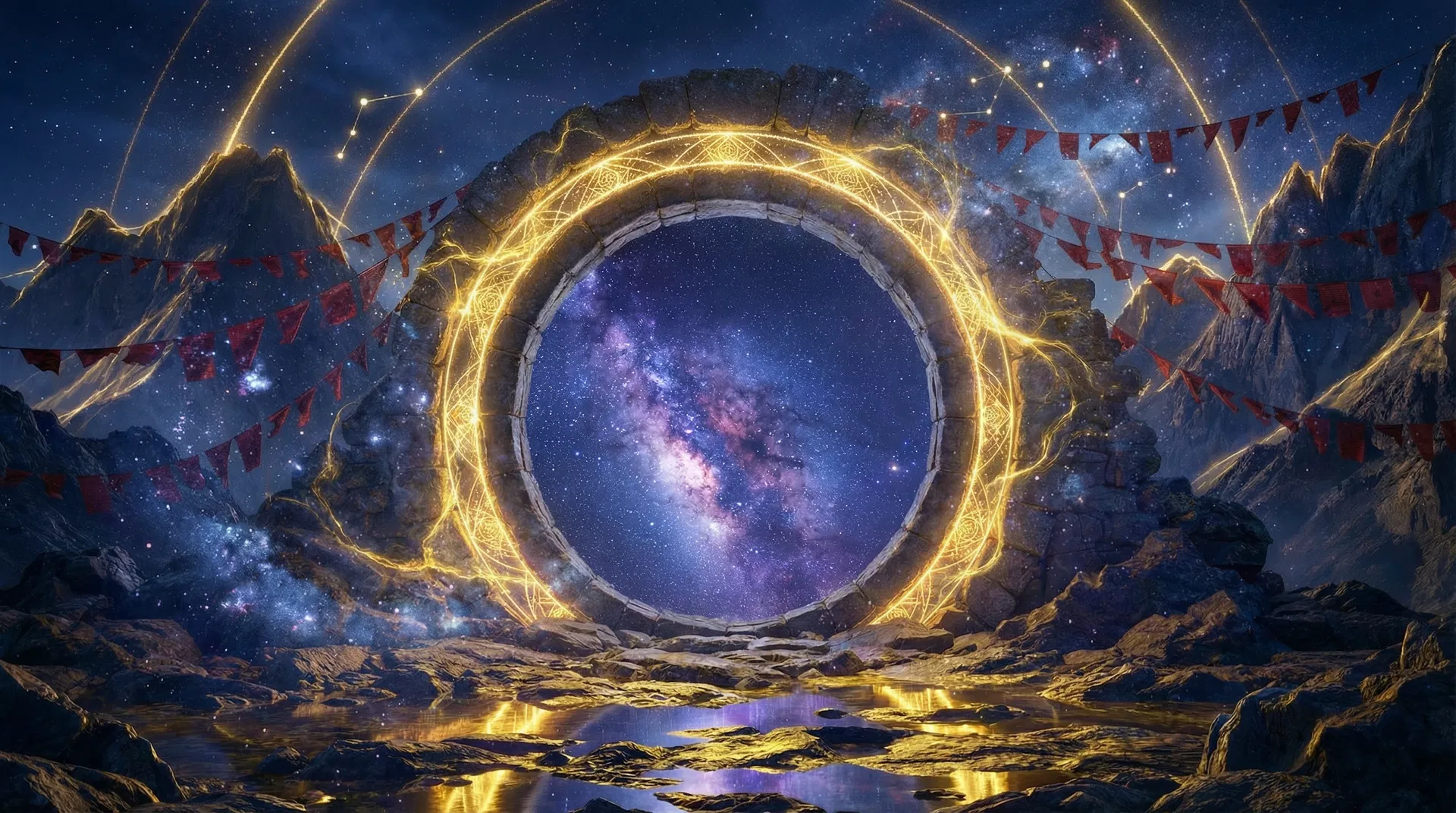 Ladakh — Double Exposure Galaxy