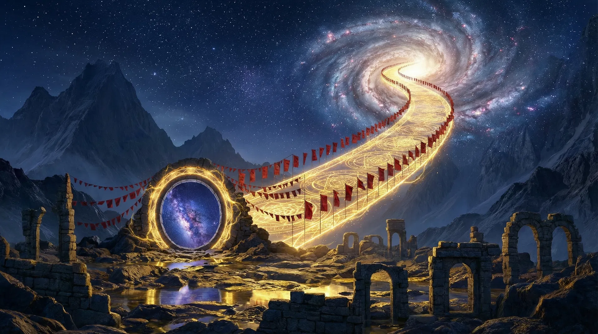 Ladakh — Bridge of Light to Galaxy