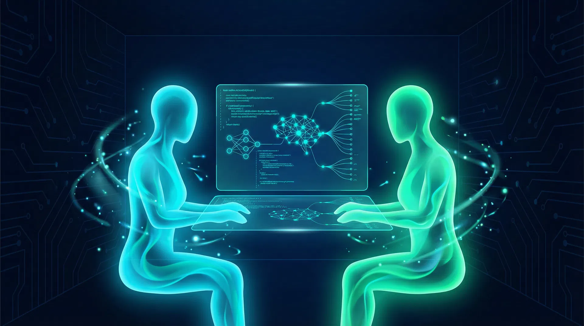 One-on-one AI training session