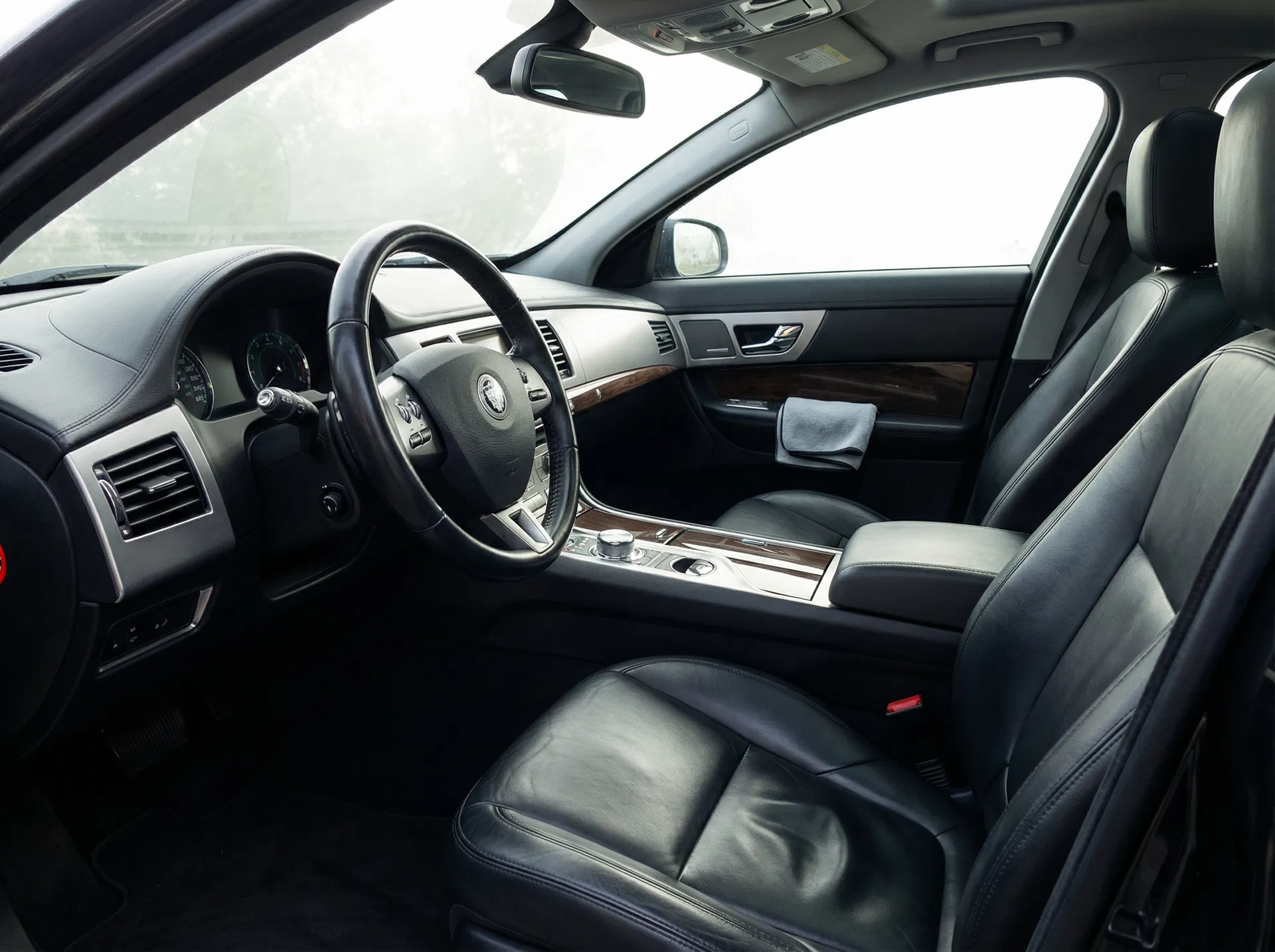 Interior car detailing