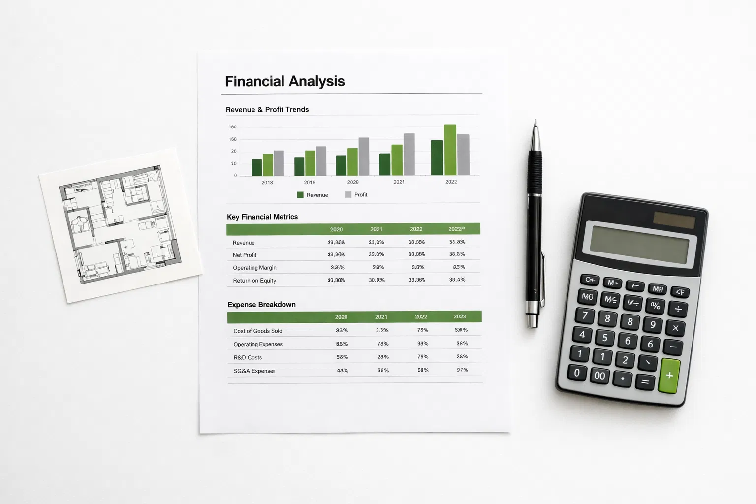 Financial analysis document