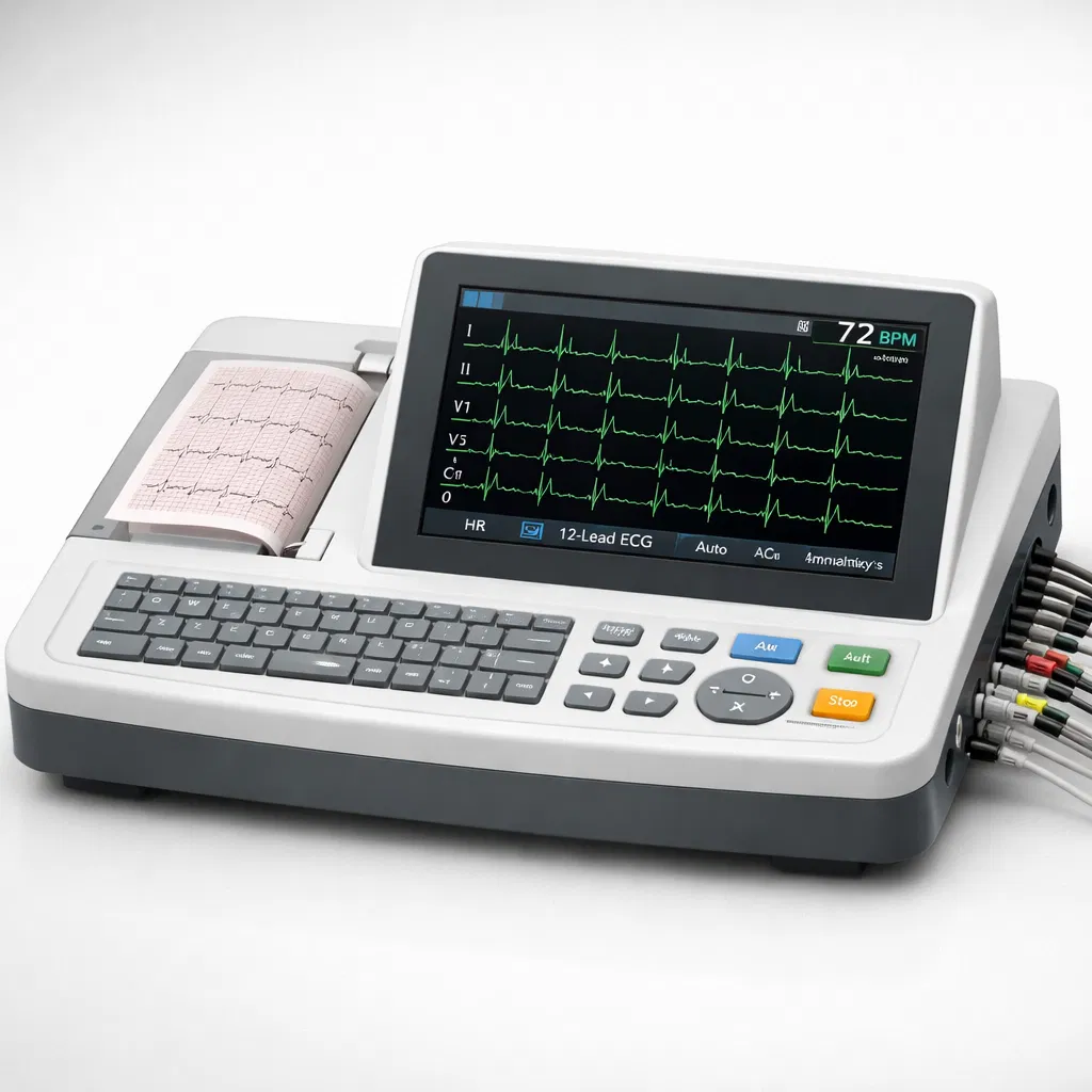12-Lead ECG Machine
