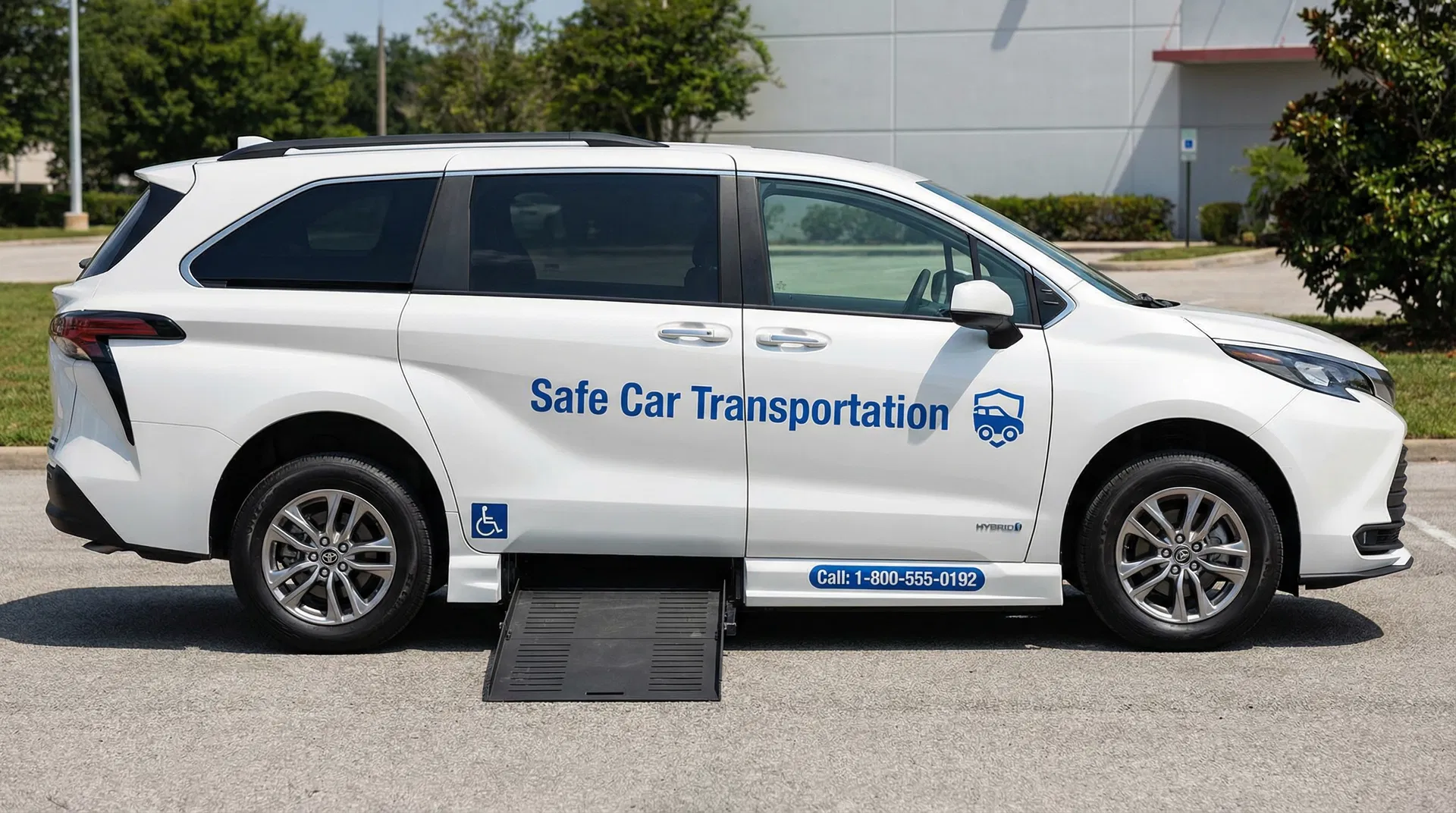 SafeCar Toyota Siena medical transport van