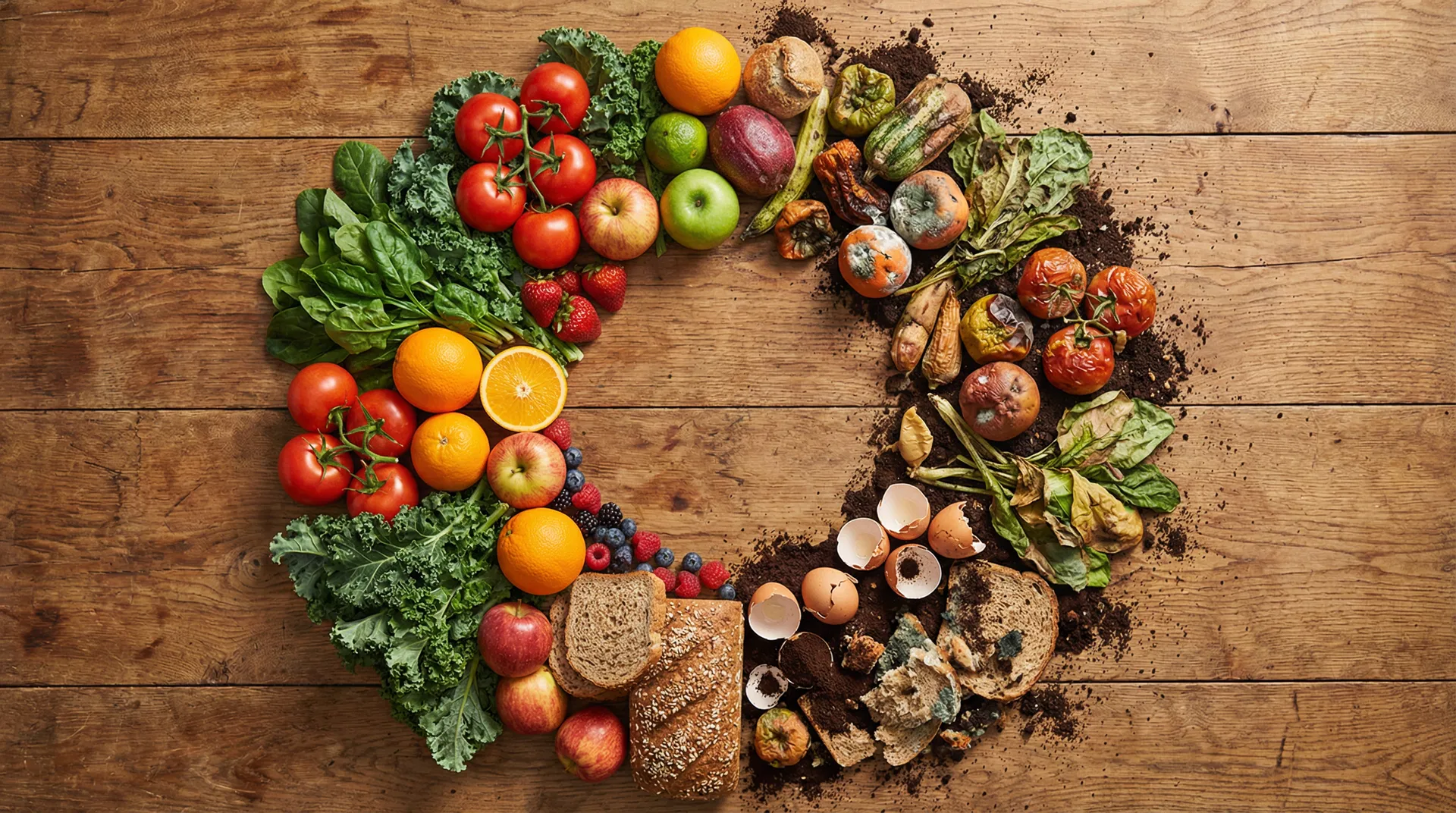 Fresh food versus food waste