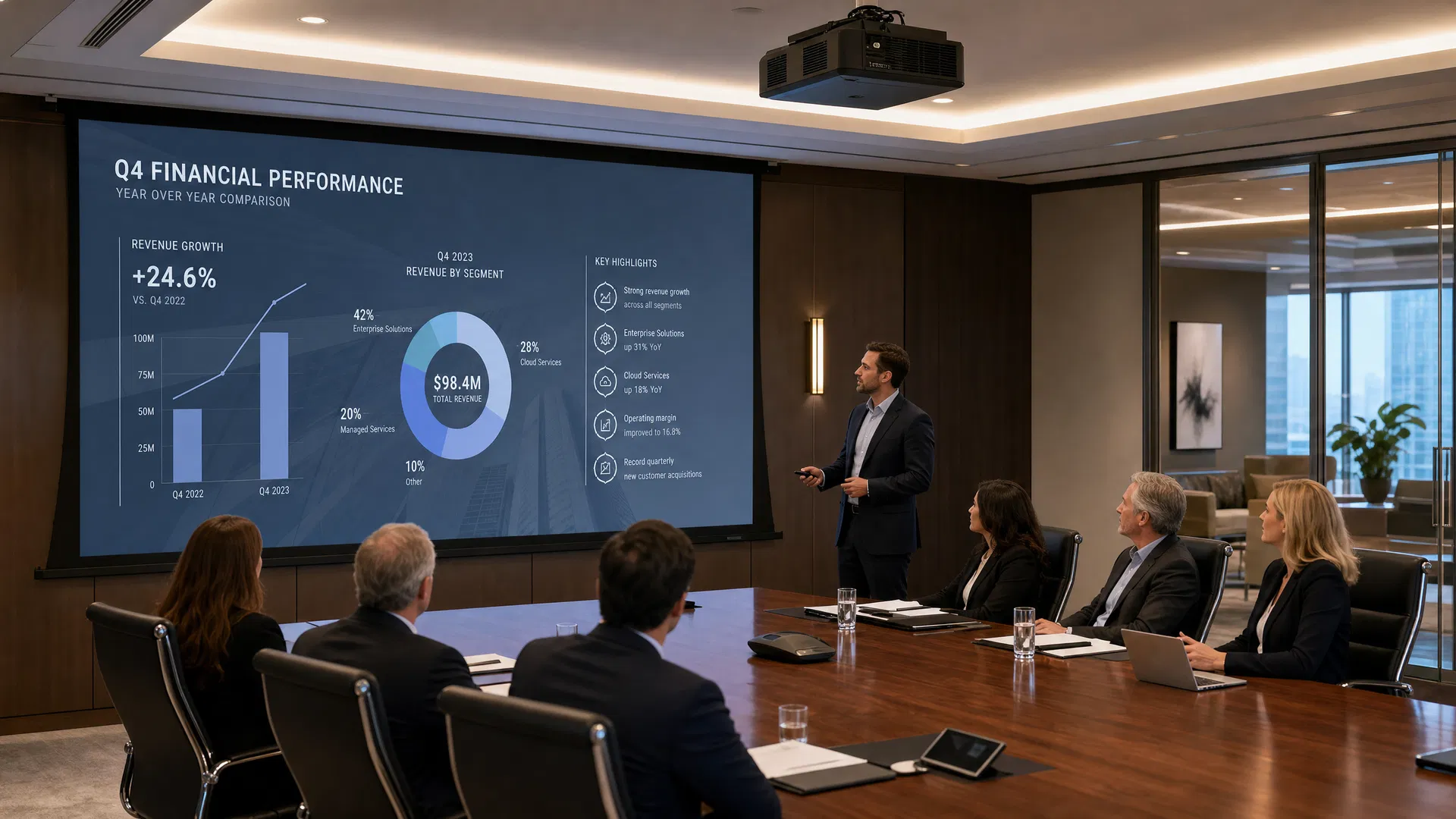 Professional commercial display installation by Cave Integration