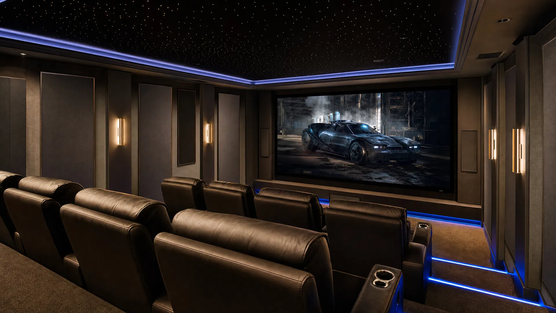 Premium home theatre installation by Cave Integration Calgary
