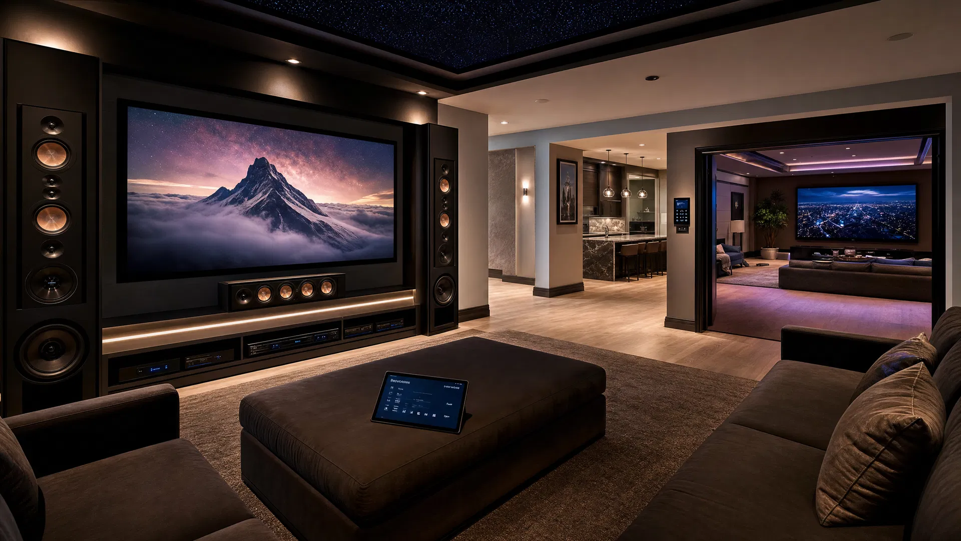 Multi-room AV system installation by Cave Integration