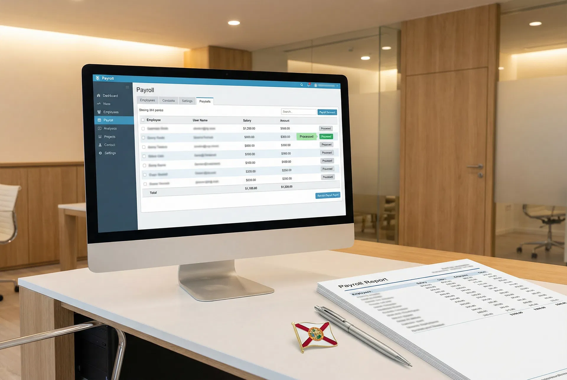 Servicios de nómina para negocios en Florida