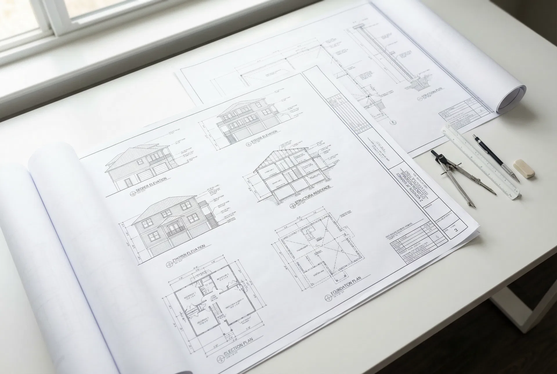 Coastal engineering drawings and architectural blueprints — Pineland Engineering, Southwest Florida