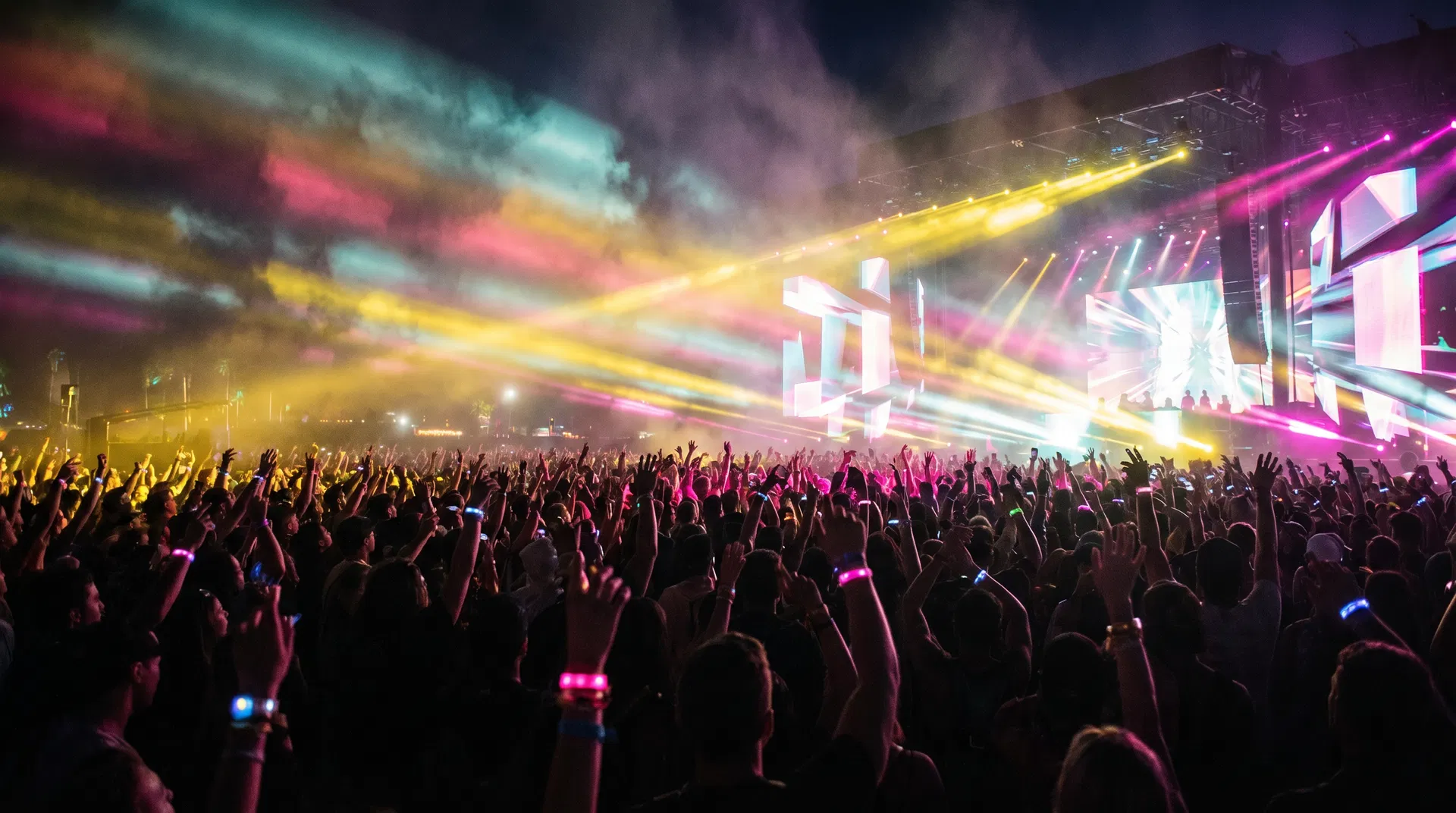 How the Sahara tent turned into the pulse center of the desert after sunset