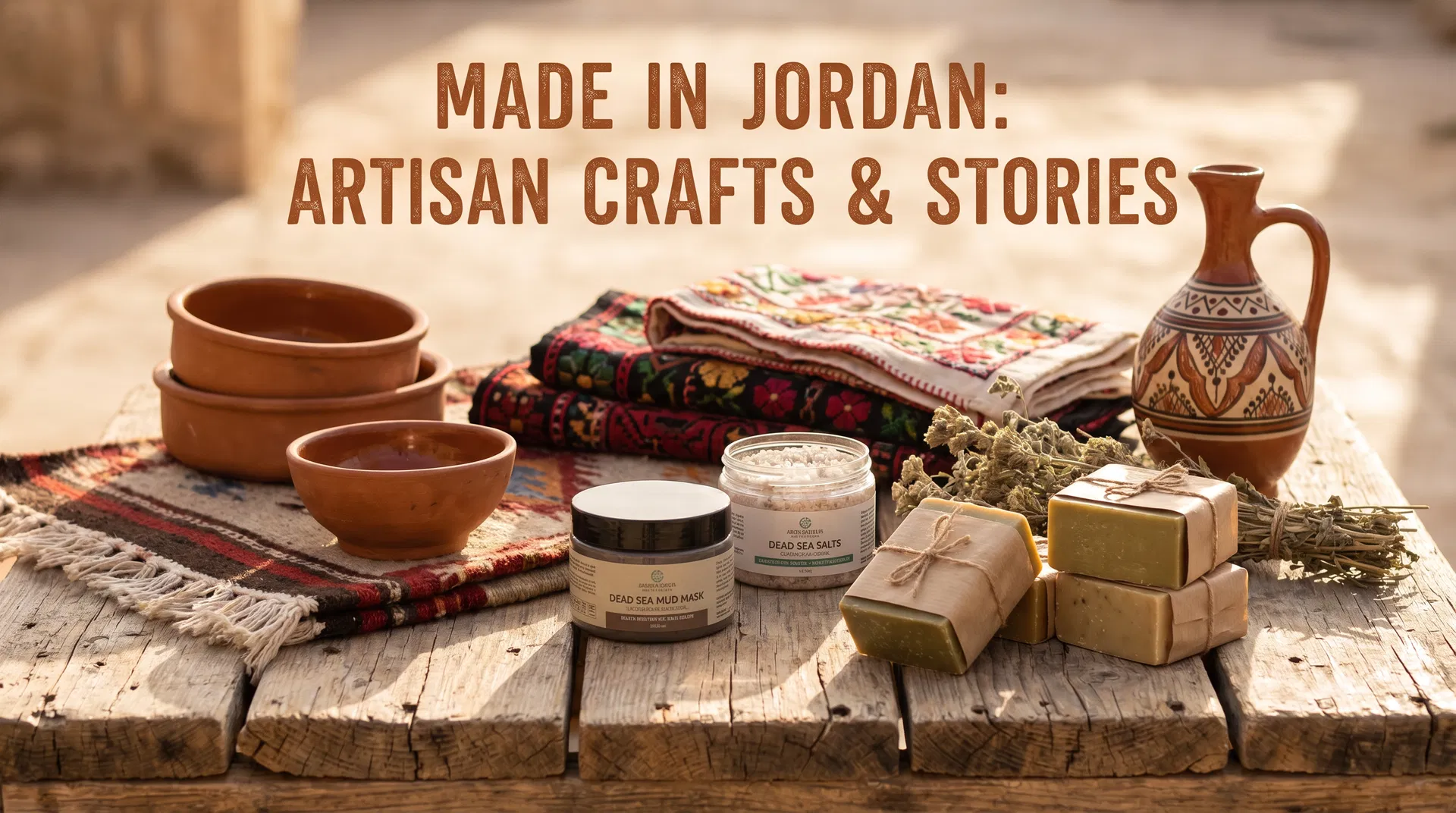 المنتجات الأردنية اليدوية: كنز لم يُكتشف بعد