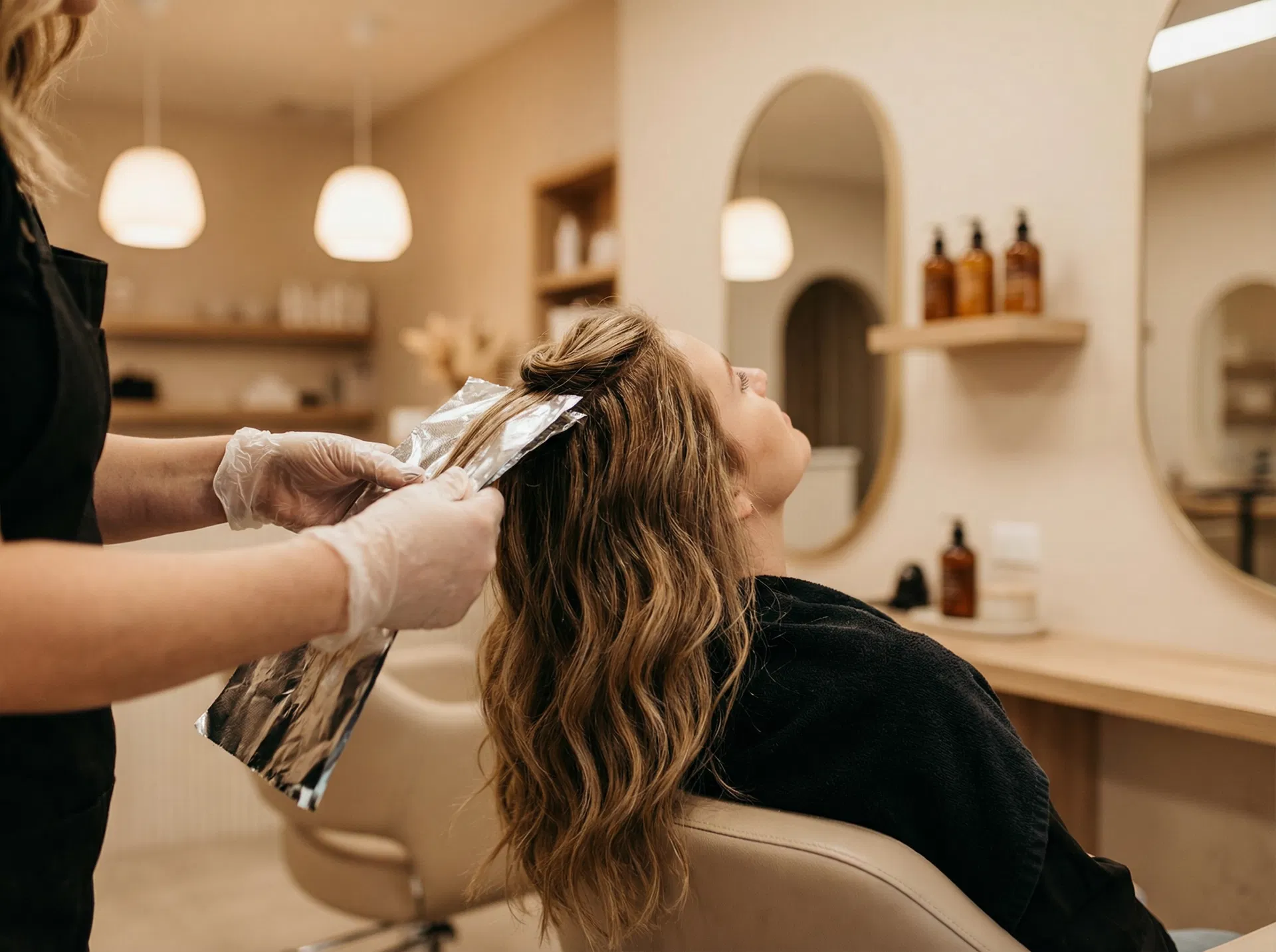 Barvení vlasů – technika balayage