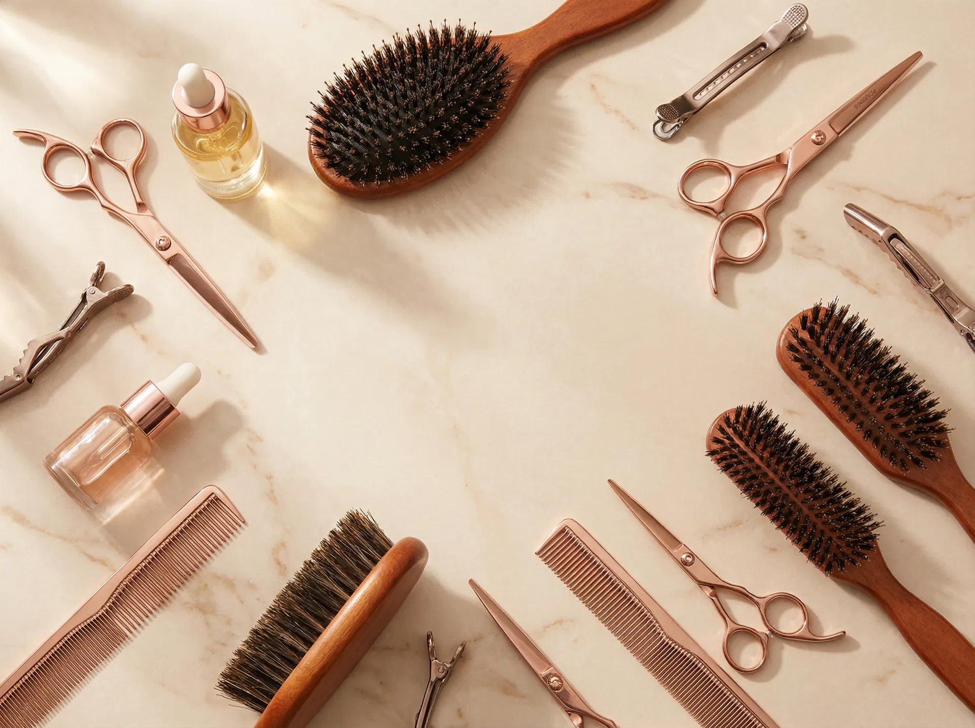 Profesionální kadeřnické nástroje