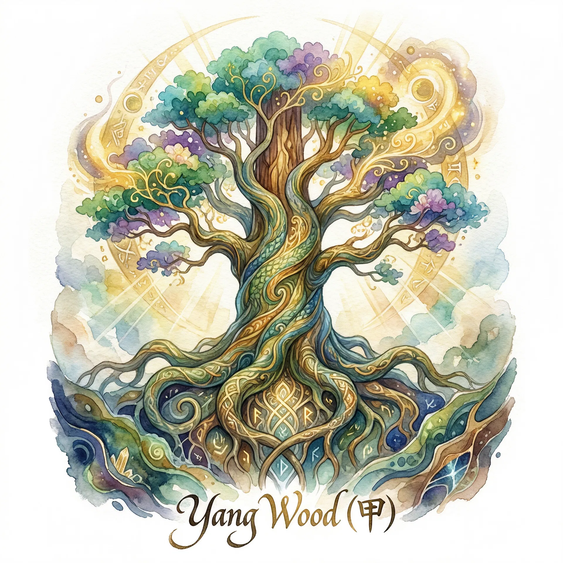 Saju Day Master: Yang Wood