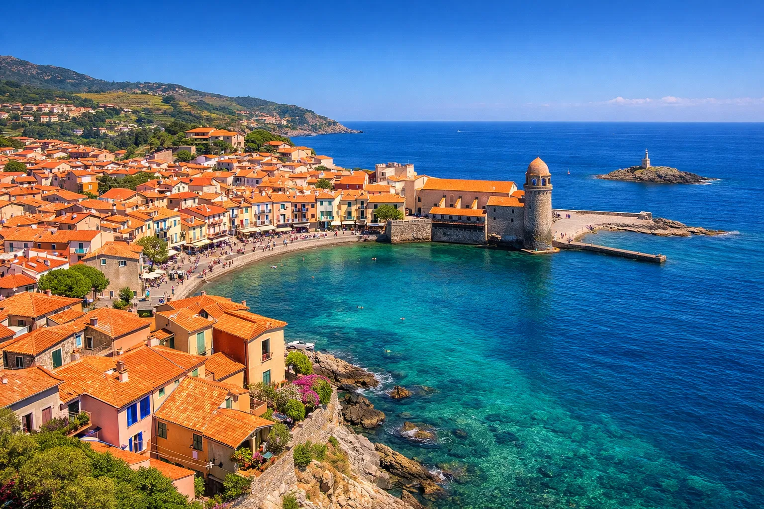 Collioure, Côte Vermeille — Pyrénées-Orientales