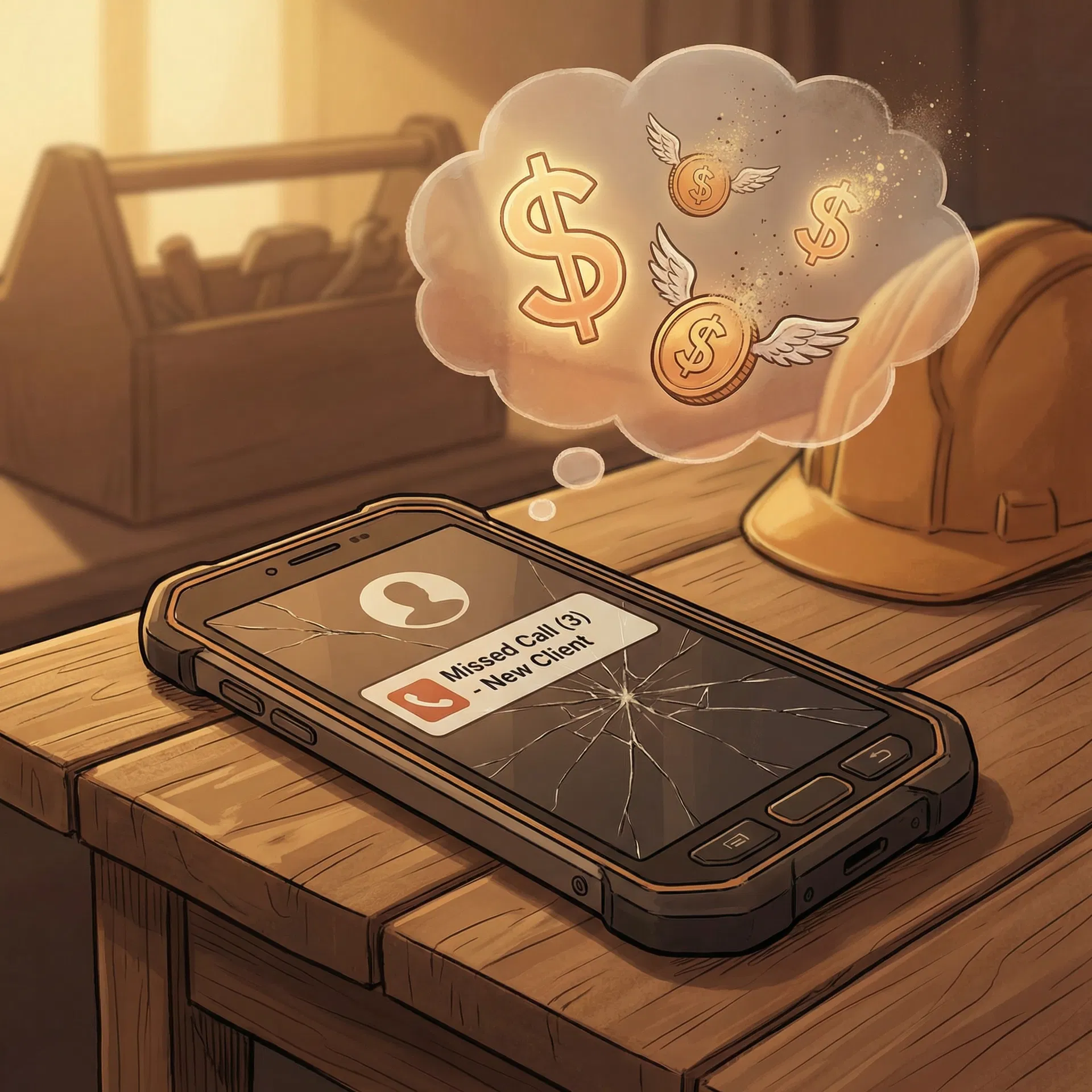 Missed call costing money