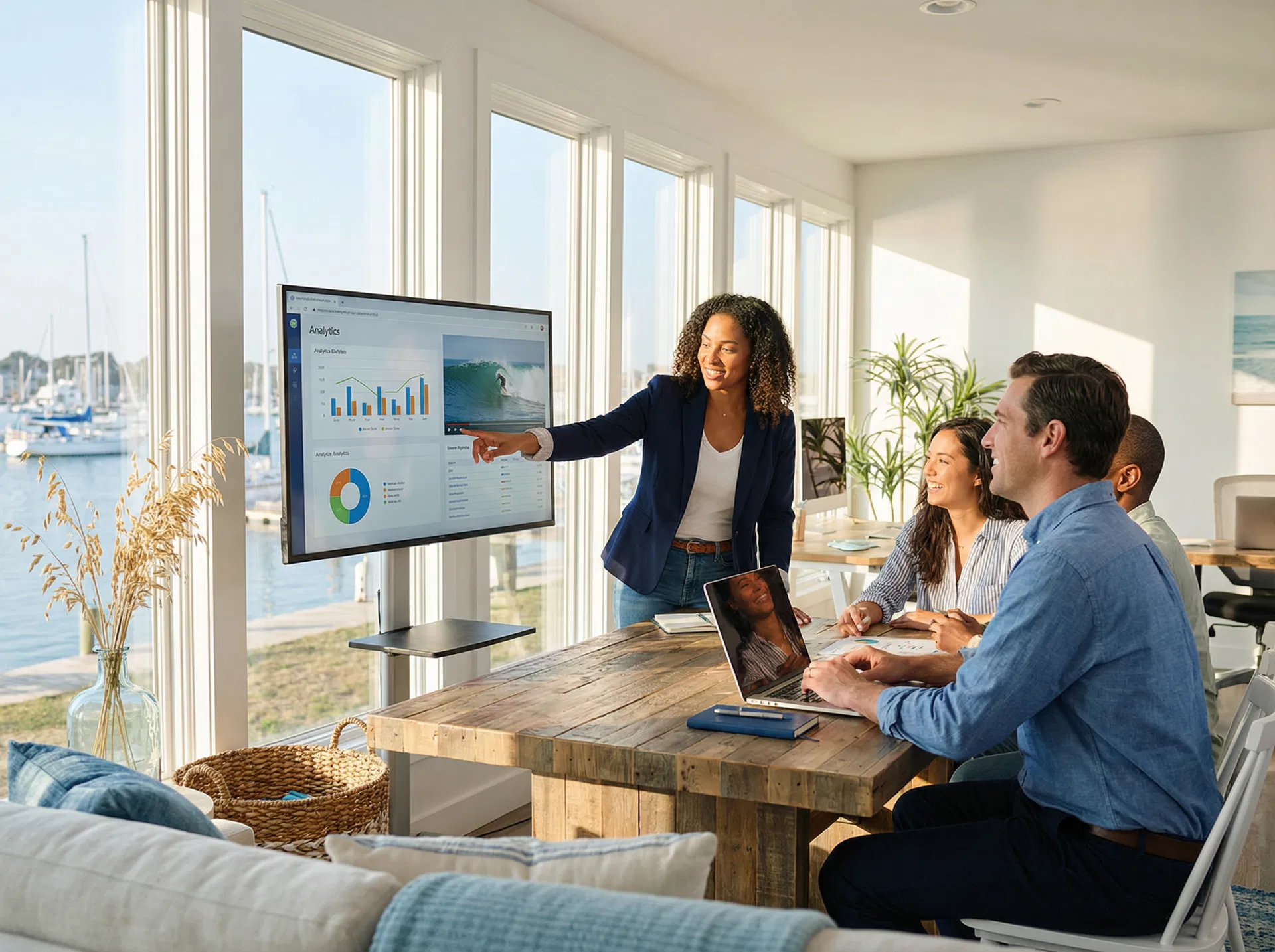 High Tide Marketing team