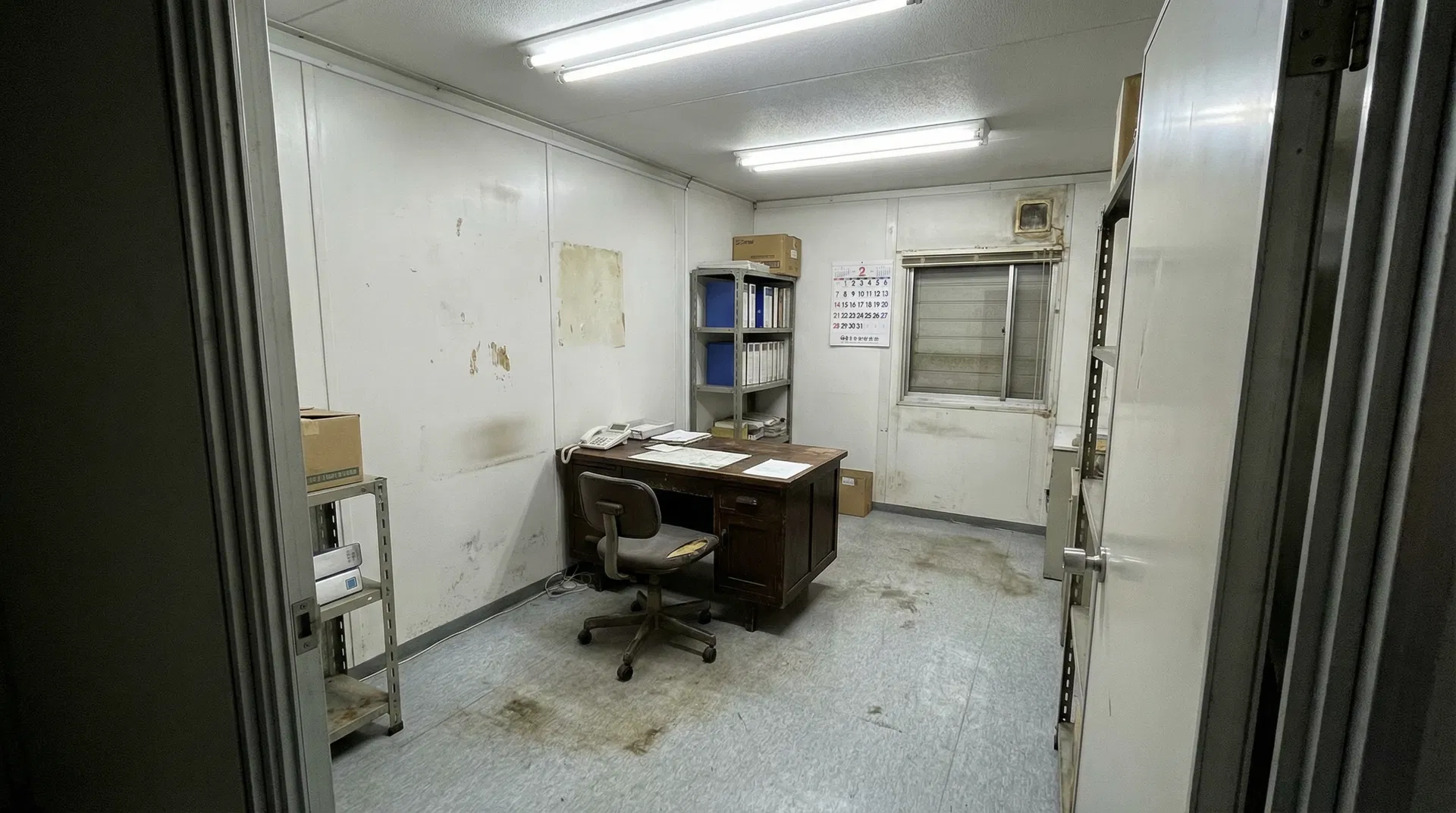 【買取事例②】岐阜県岐阜市・製造業様｜4坪事務所ユニット（エアコン付き） 買取価格：¥98,000