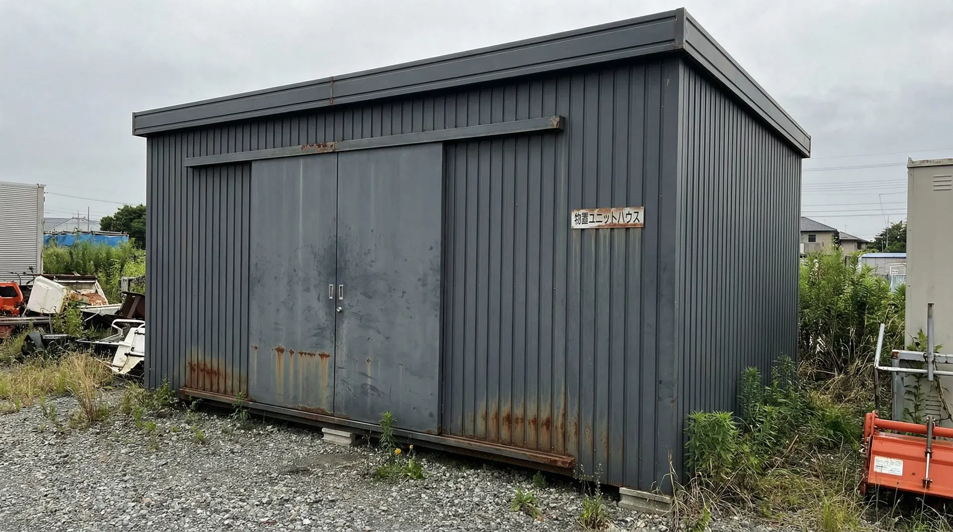 【買取事例③】三重県四日市市・物流会社様｜6坪倉庫ユニット 買取価格：¥72,000