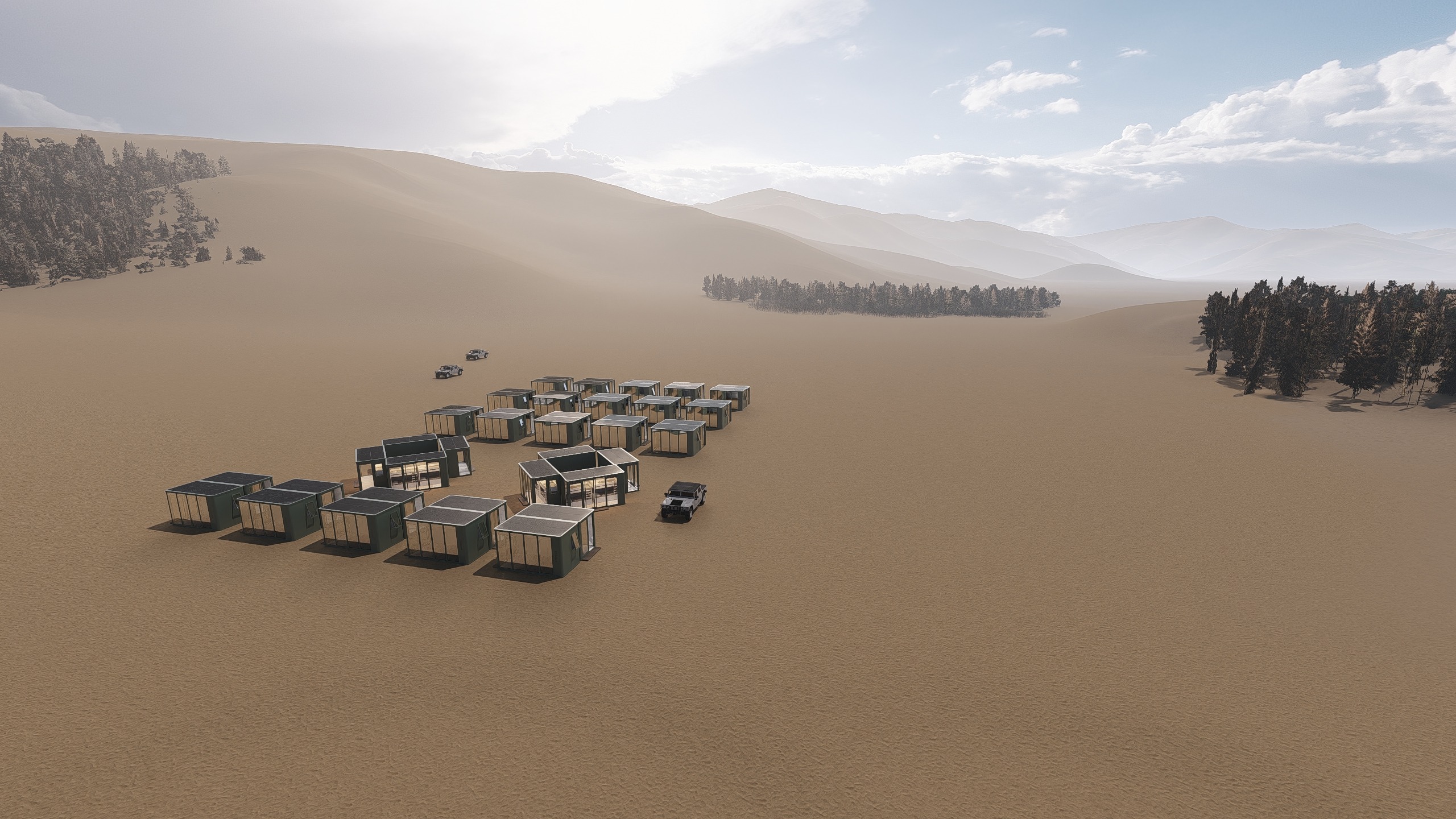 高品質ユニットハウス