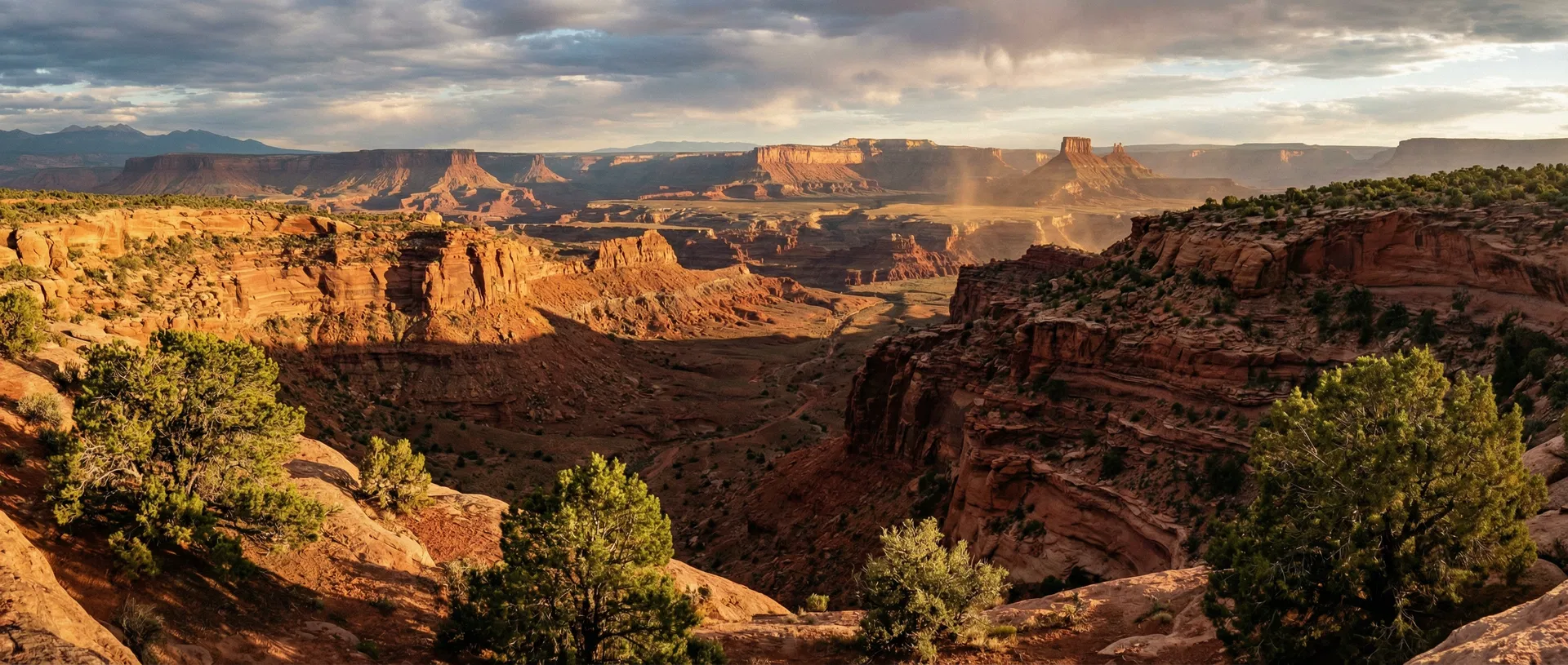 Southern Utah panoramic landscape