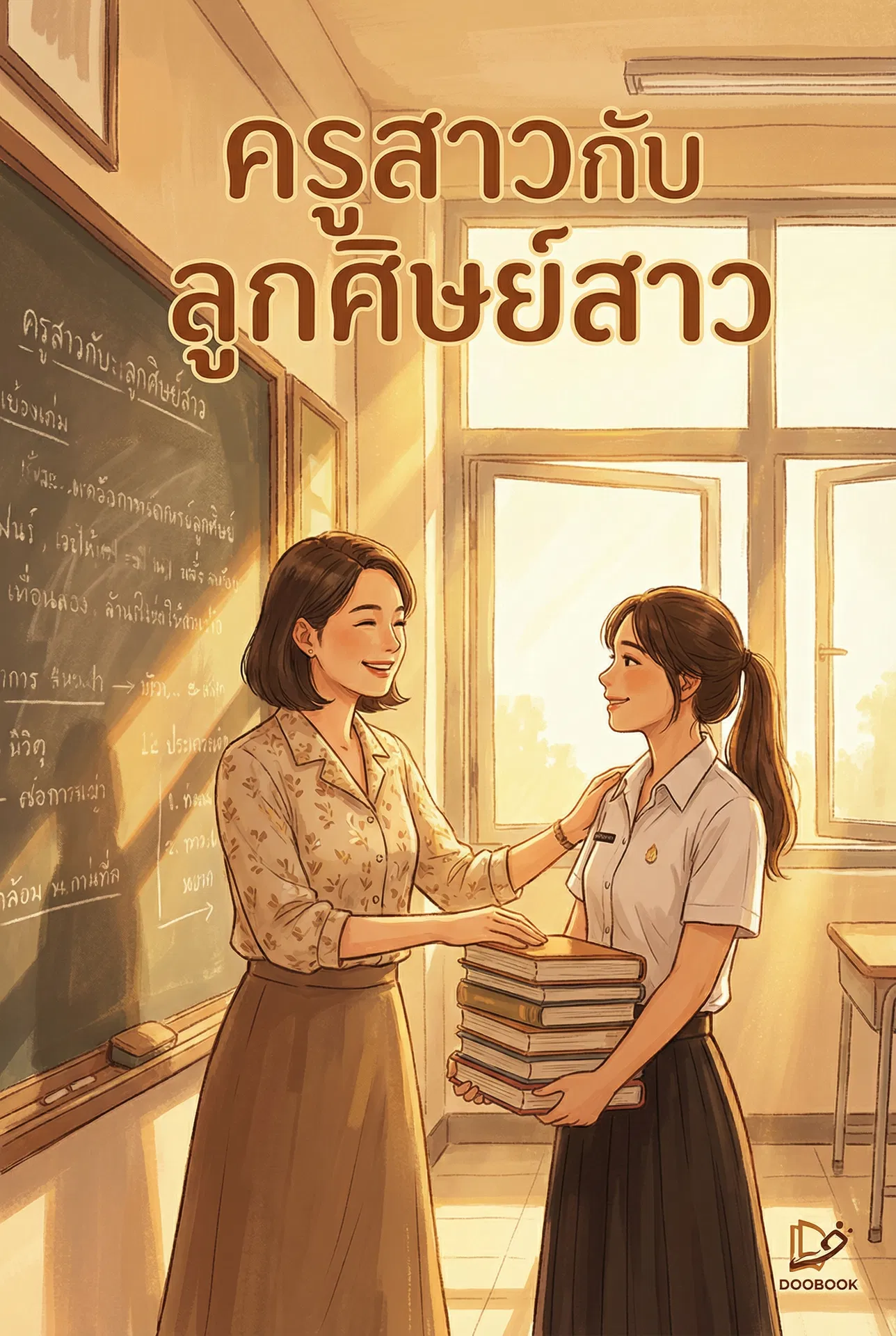 ครูสาวกับลูกศิษย์สาว