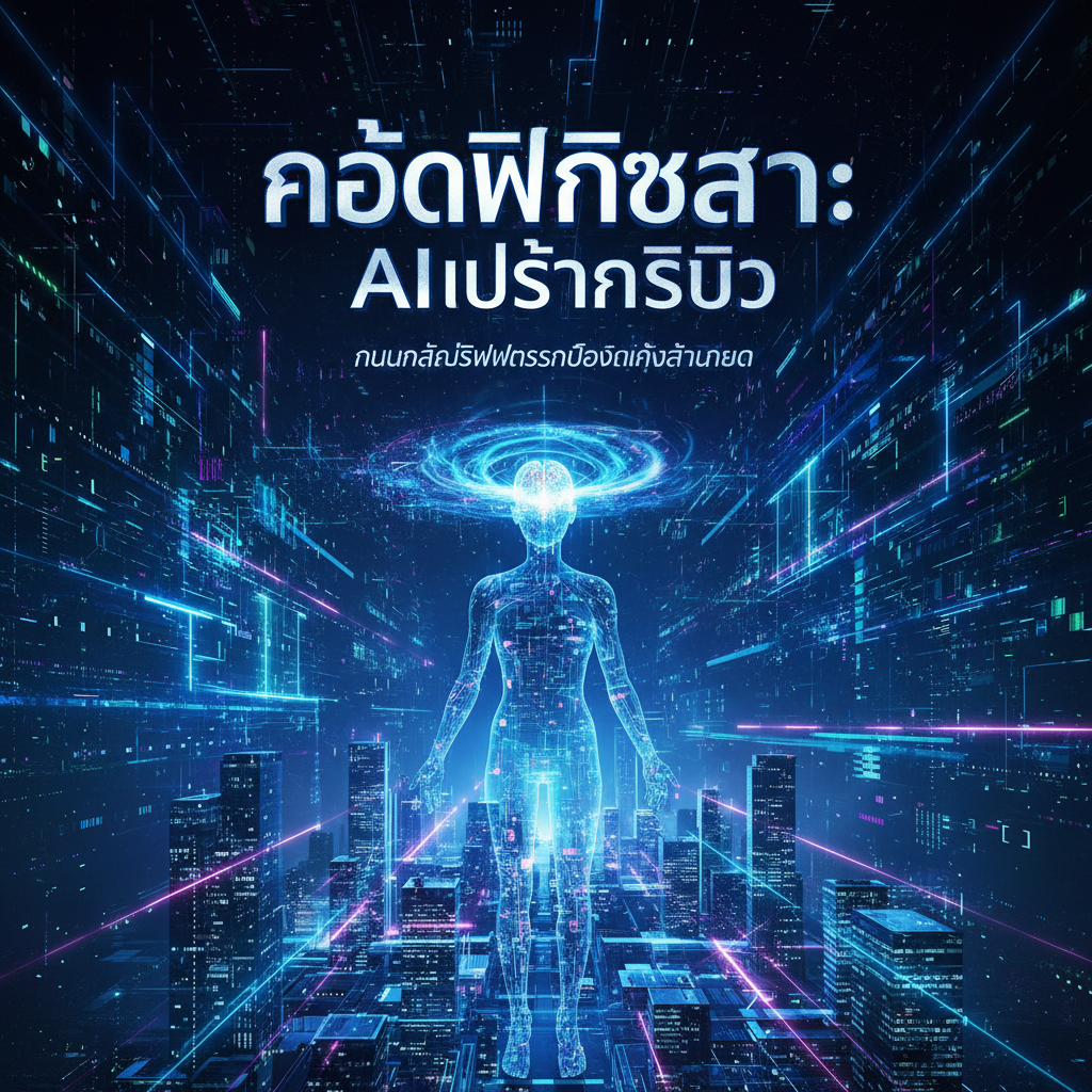 โค้ดพลิกชะตา: AI เปลี่ยนชีวิต