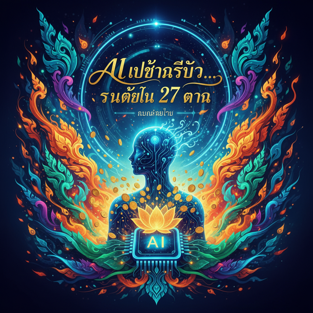 AI เปลี่ยนชีวิต... รวยได้ใน 27 ตอน