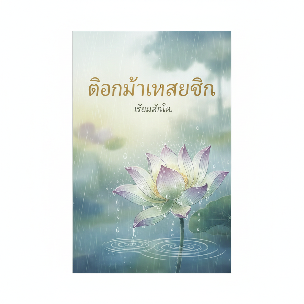 ดอกไม้ในสายฝน