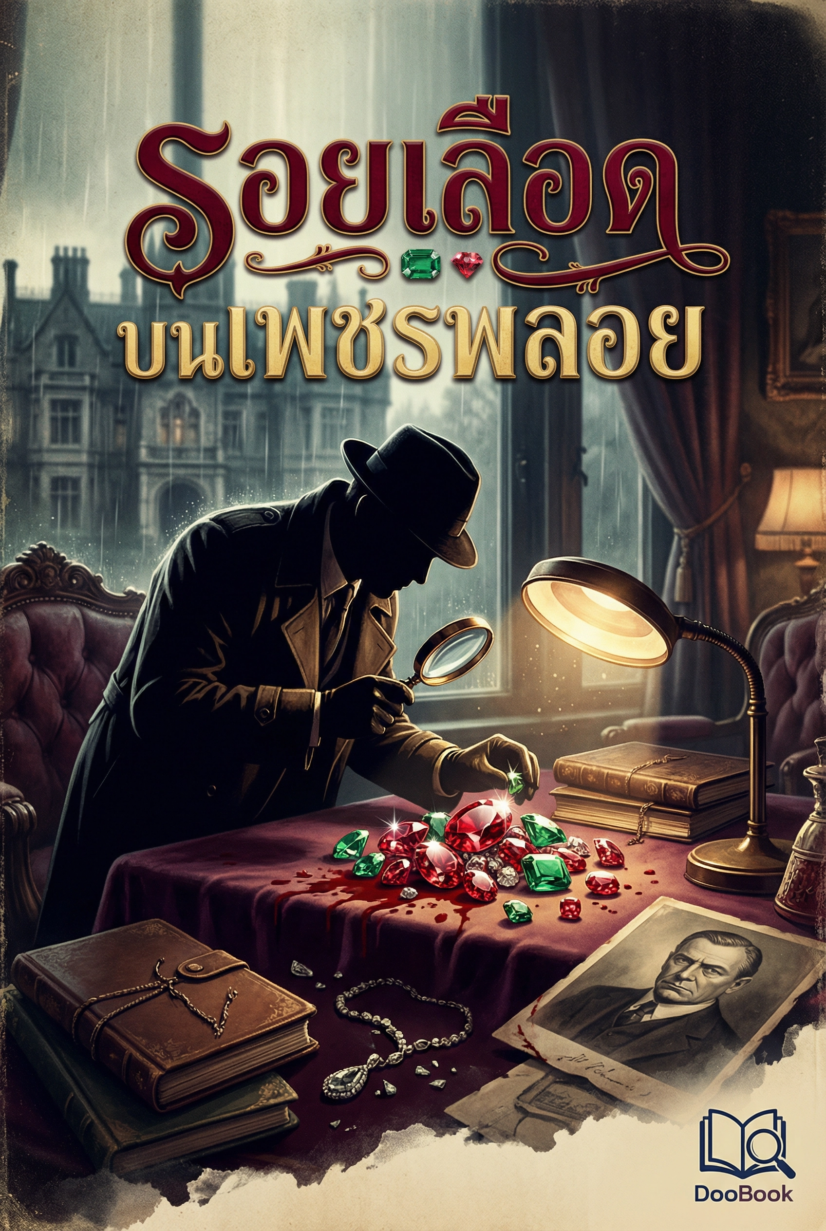 รอยเลือดบนเพชรพลอย