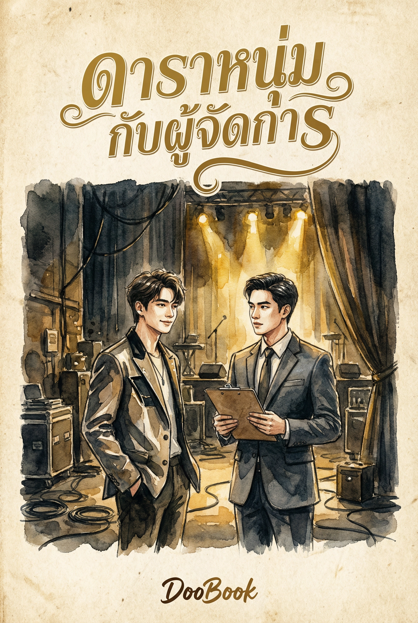 ดาราหนุ่มกับผู้จัดการ